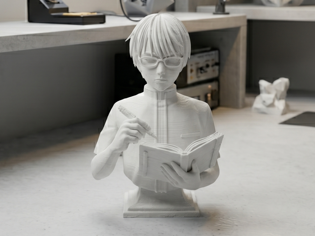 young juzo ogami kill blue bust 3D Print Model 20