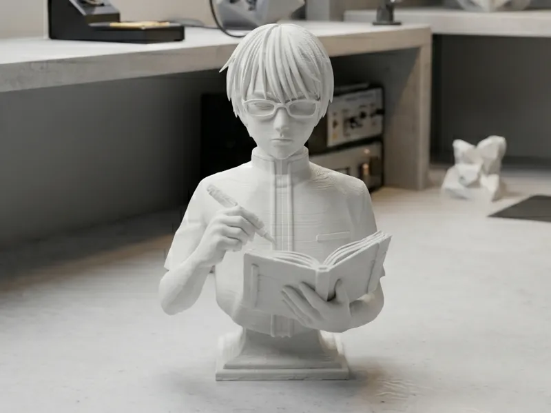 young juzo ogami kill blue bust 3D Print Model 20