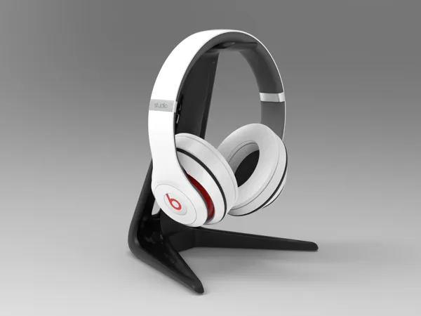 Support casque à structure optimisée