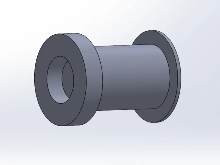 proper funcioning spool holder no vibrations