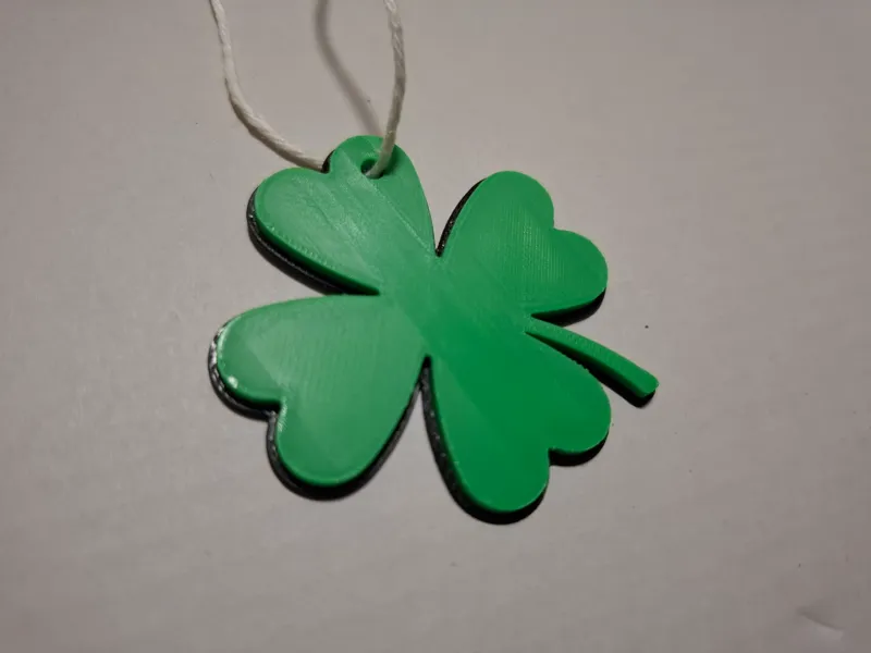 Four-leaf clover, simple design