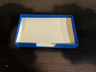 Post It Note Holder (3inx5in) with Templates