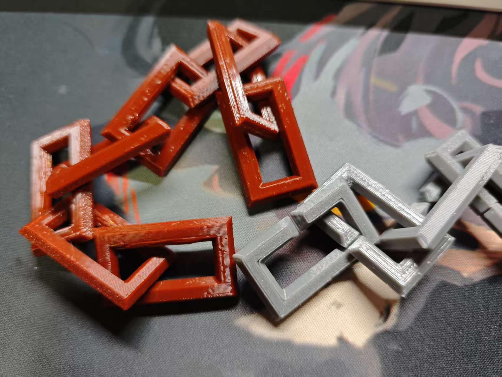 Miniatura 1 do modelo 3D 全作锁链合集