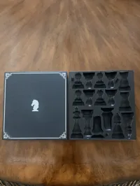 Chess Piece Holder Tops and Bottoms