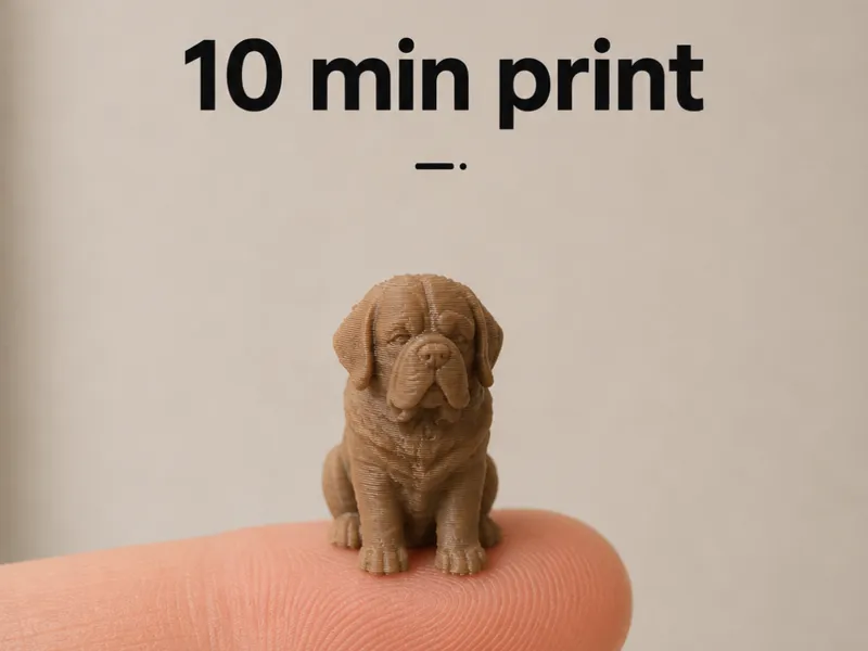 Saint Bernard Mini Model – Ultra Detailed