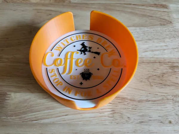 Range-sous-verres rond