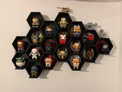 BrickHeadz Wall Mount