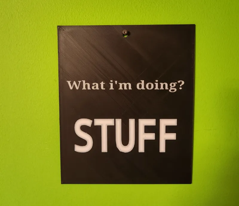 The Stuff Sign