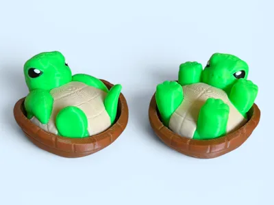 Baby Turtle Cute Fidget Key Cap Clicker Critter