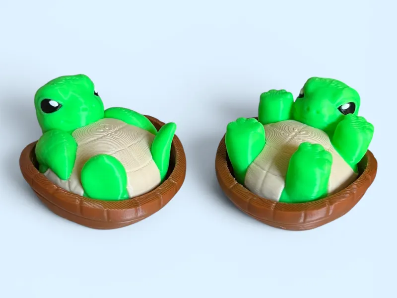 Baby Turtle Cute Fidget Key Cap Clicker Critter