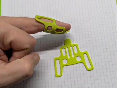Finger splint for mallet finger