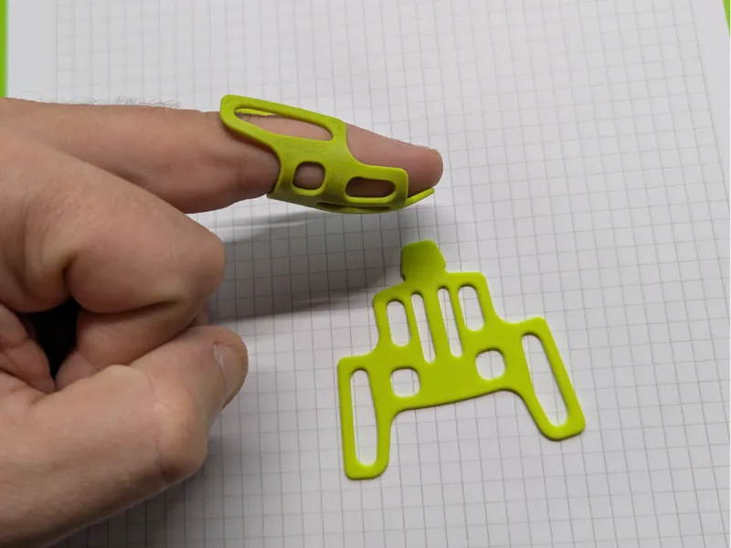 Finger splint for mallet finger