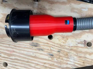 Dewalt planer to shop vac adapter