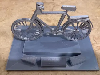 Bicycle and Stand