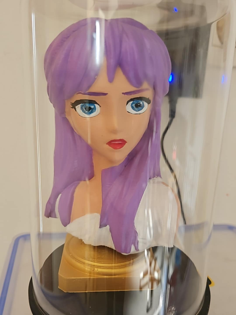 Chibi 033: Athena Saori Kido - Modelo gratuito para impressão 3D