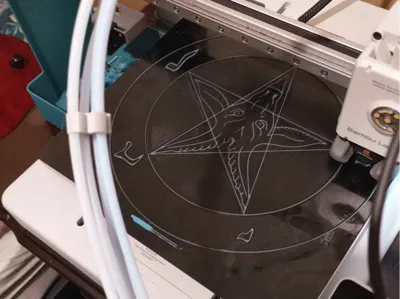 Baphomet Wall Plaque 
