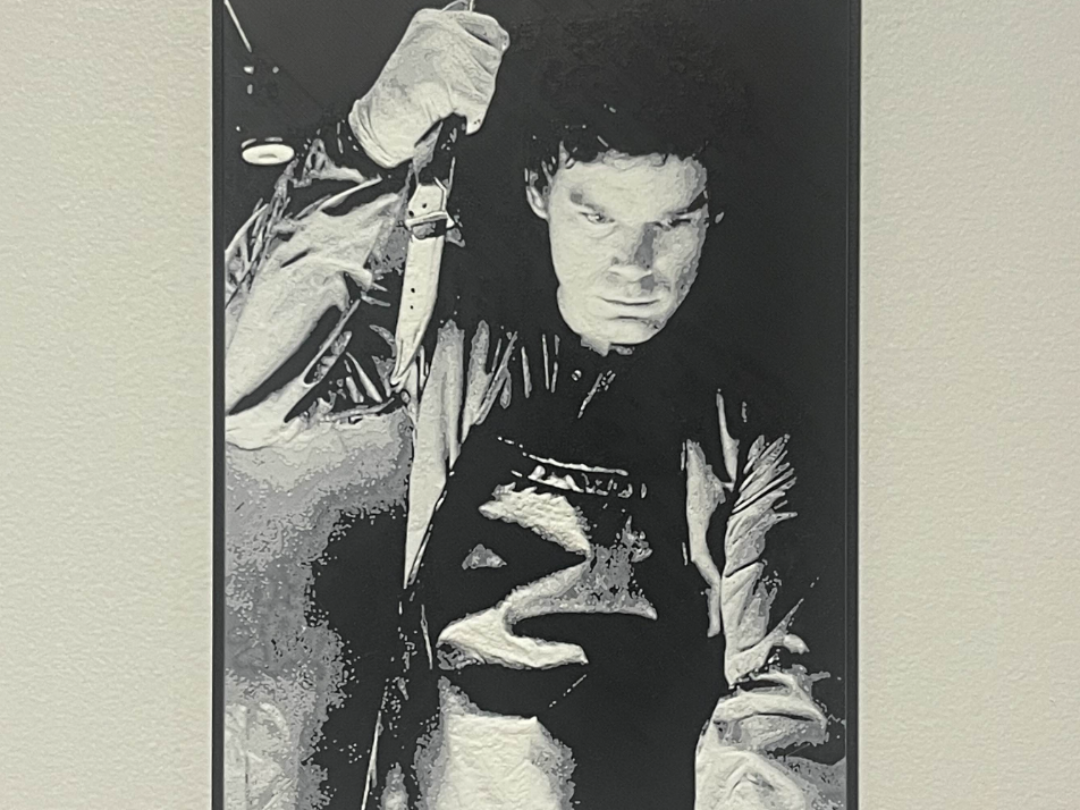 Dexter Morgan Hueforge - Black and White