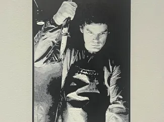 Dexter Morgan Hueforge - Black and White