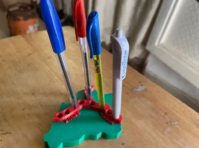 Nigeria's Iconic Rivers Pencil/Pen Holder
