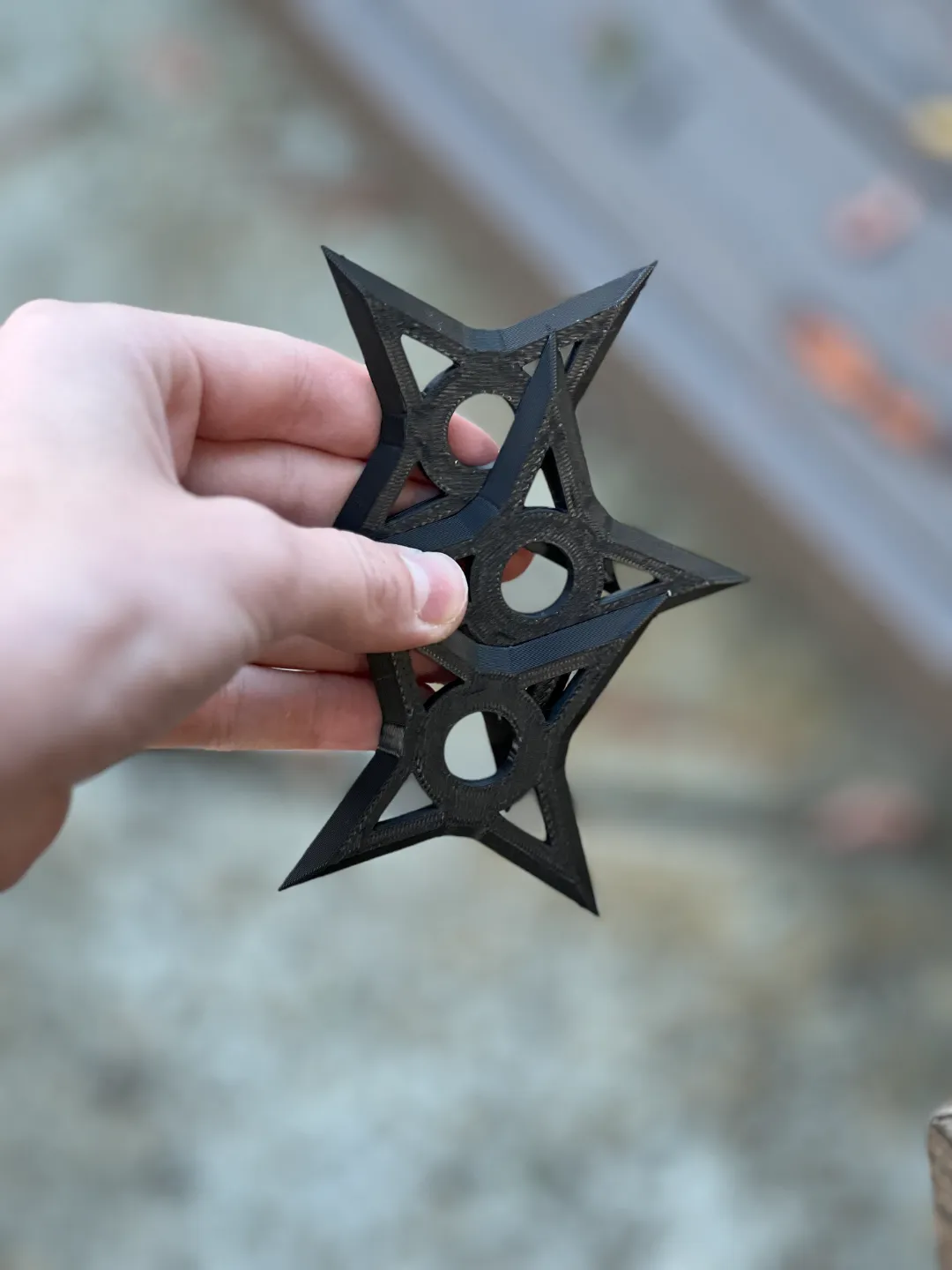Minimalist Throwing Stars (<1 Hour Print for 3!) view 4