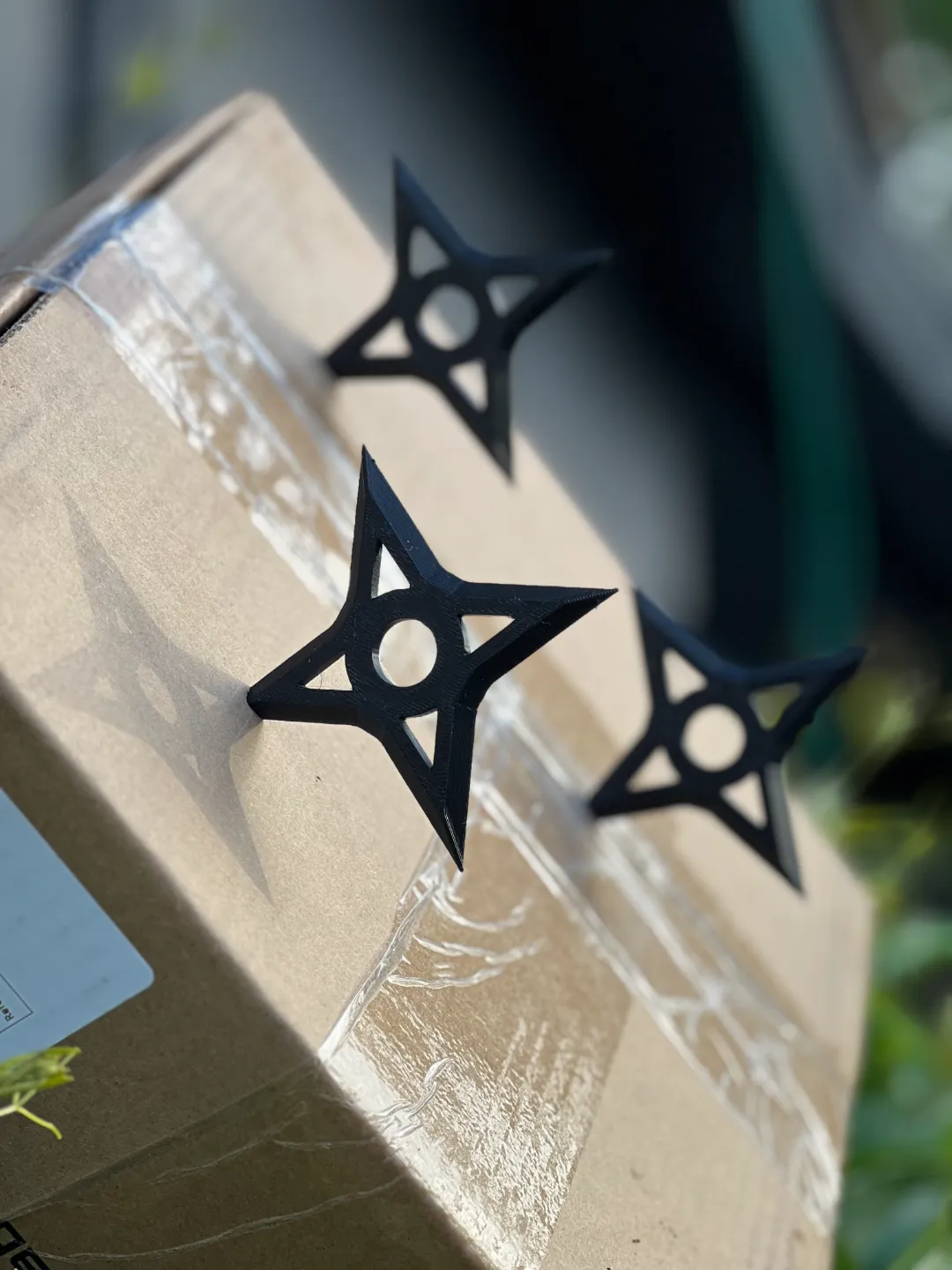 Minimalist Throwing Stars (<1 Hour Print for 3!) view 2