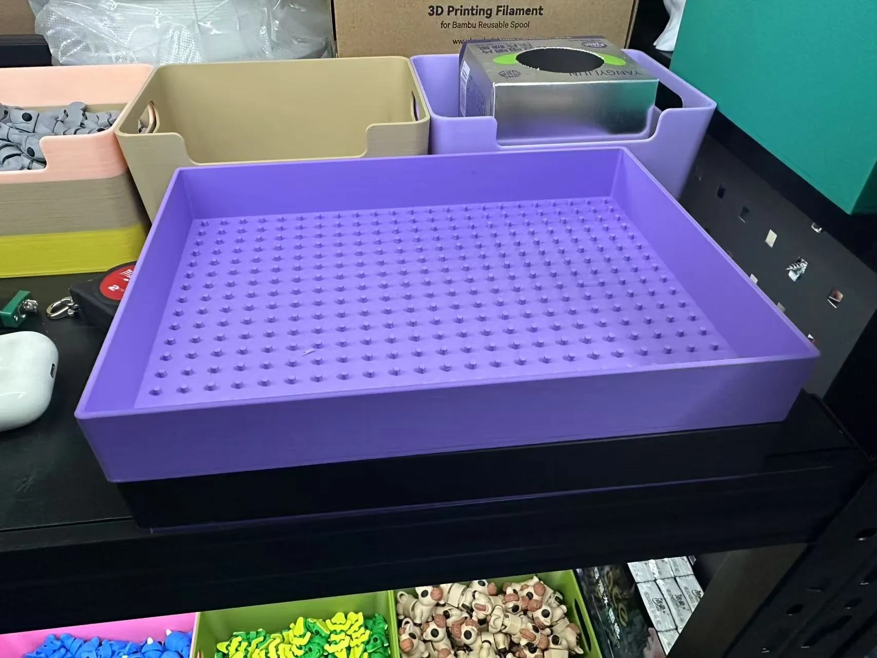 Miniatura 2 do modelo 3D 育苗杯多肉花盆及集水盘