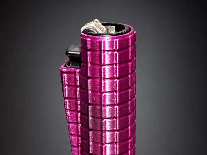 Clipper Geometric Lighter Cover – Grip Edition