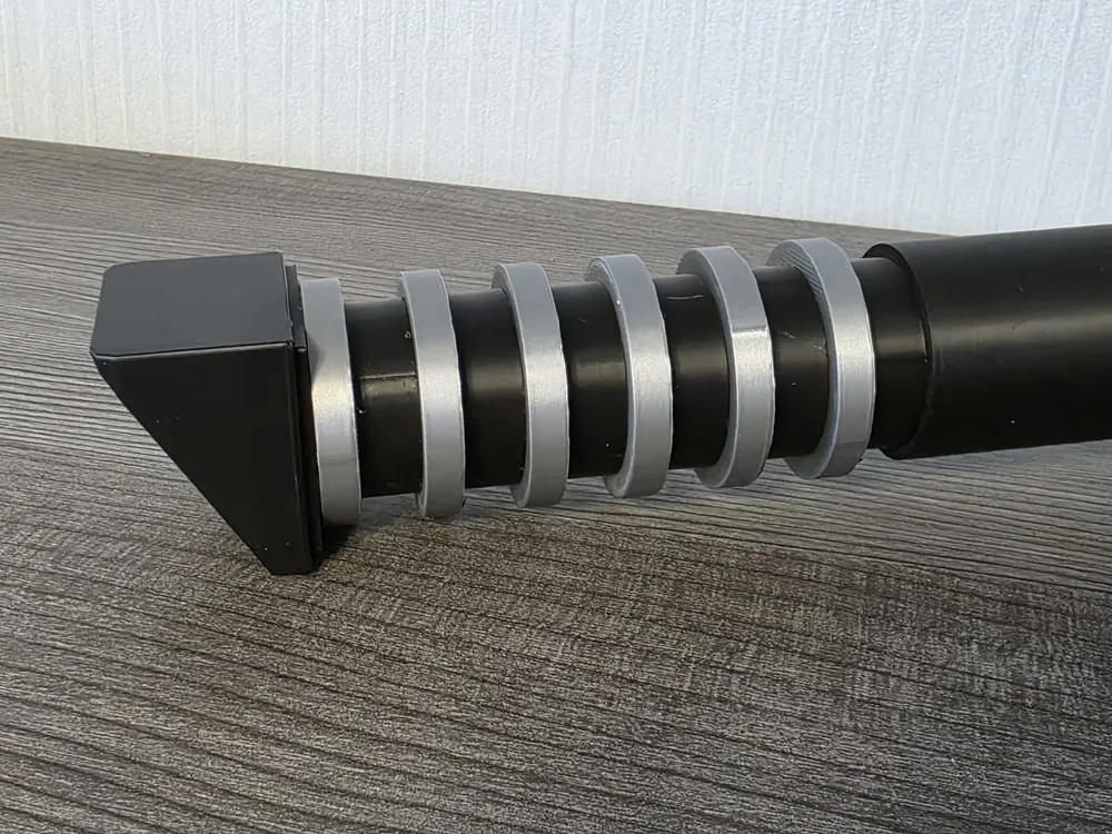 Lifesize Brick Lightsaber * Darksaber - Free 3D Print Model - MakerWorld