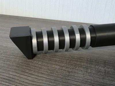 Lifesize Brick Lightsaber * Darksaber - Free 3D Print Model - MakerWorld
