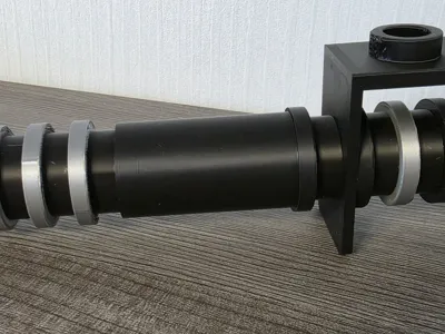 Lifesize Brick Lightsaber * Darksaber - Free 3D Print Model - MakerWorld