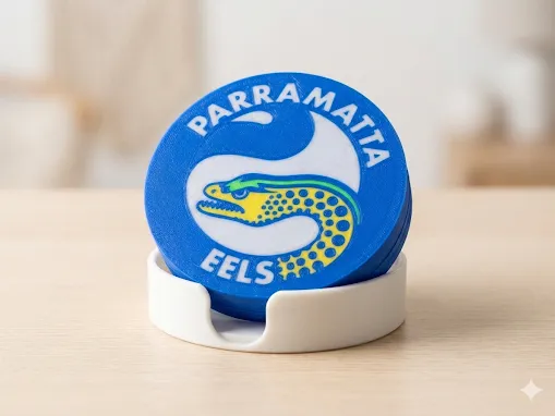 Parramatta Eels Coaster 100mm x 3mm