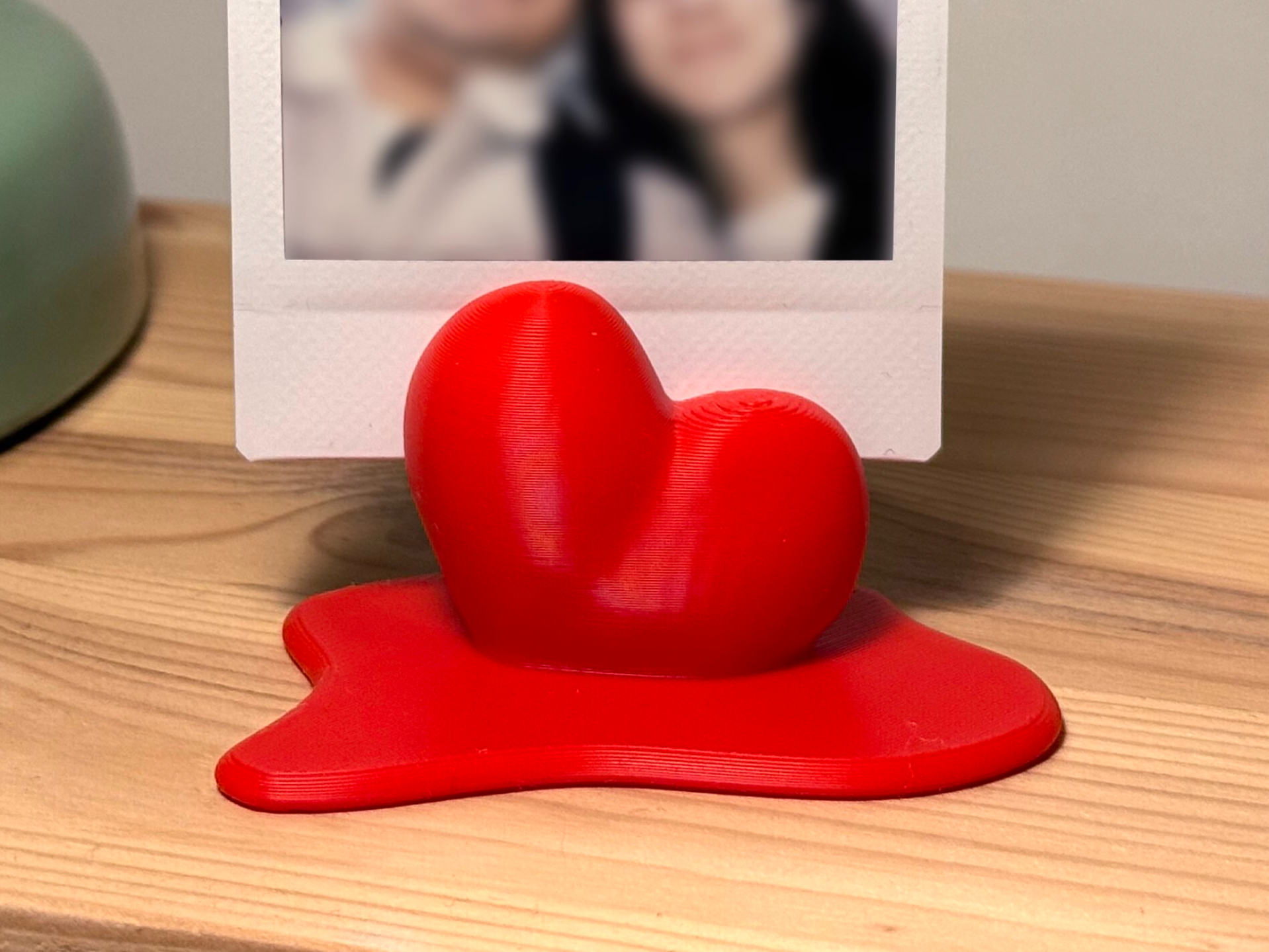 Melting Heart Instax Photo Holder Stand