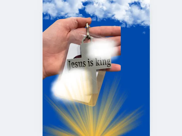 Jesus Keychain