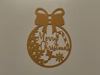 Boule de Noël - décoration murale — photo 1