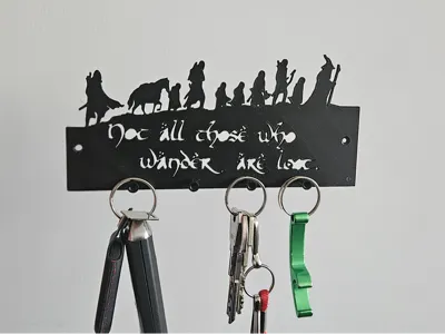 Key hanger for wall Lord of the rings