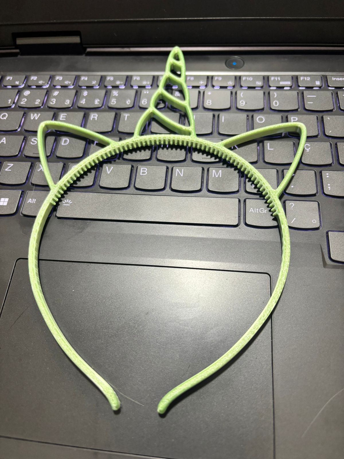 Miniatura 4 do modelo 3D Unicorn headband