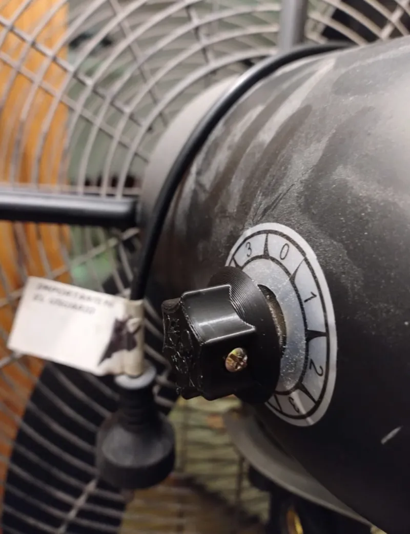 Perilla para ventilador