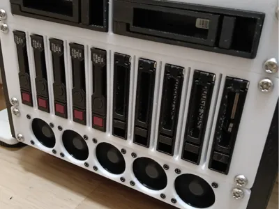 10in 2U 10x2.5 SSD Hotswap Rack panel HP Gen8 Gen9