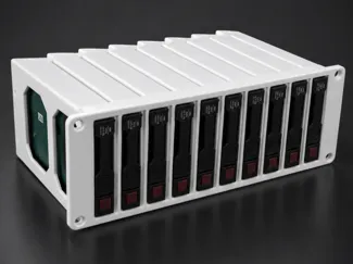 10" Rack 2U 10x2.5 SSD Hotswap panel HP Gen8 Gen9