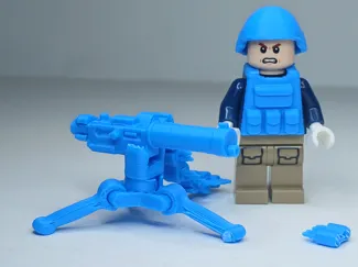 M1917A1 Machine Gun Minifigure Brick