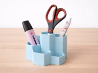 Hexagon desk organizer