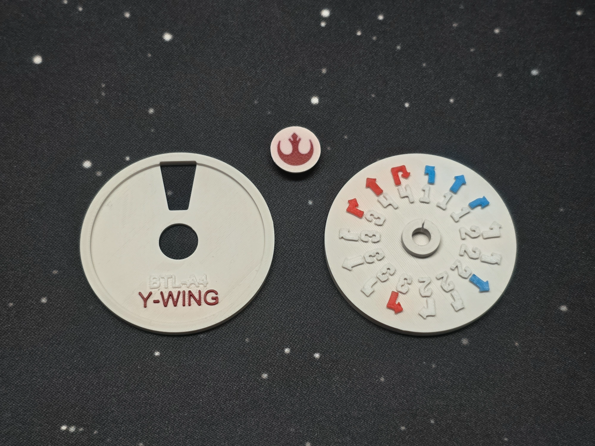 BTL-A4 Y-Wing Dial for X-Wing TMG