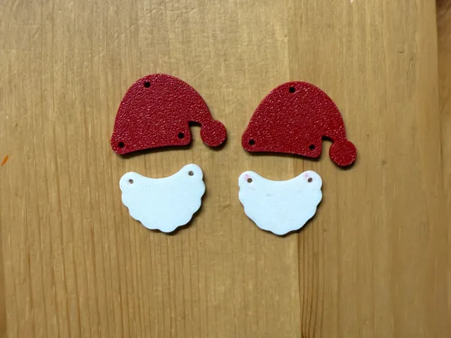 Santa Earrings