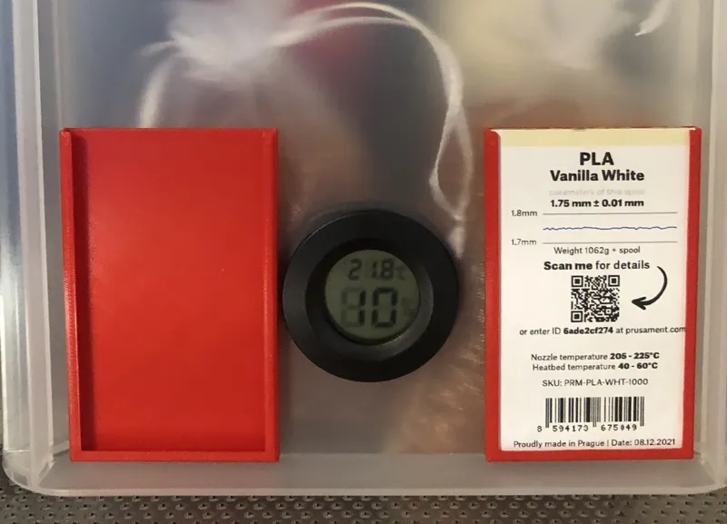 Slide-in frame / Display for Filament-Labels