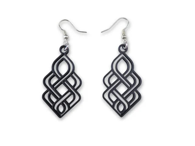 Celtic Knot Earrings – Geometric Jewelry
