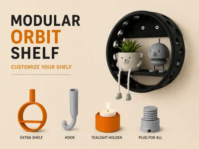 Modular orbit shelf