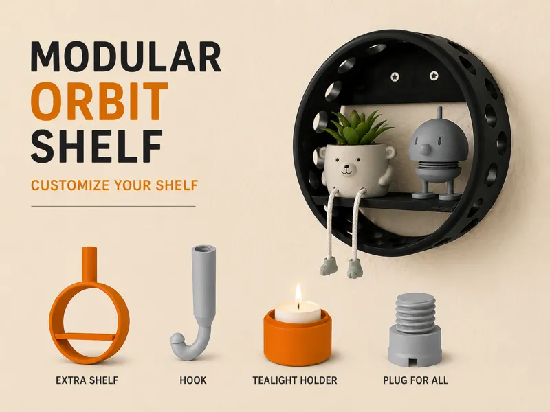 Modular orbit shelf