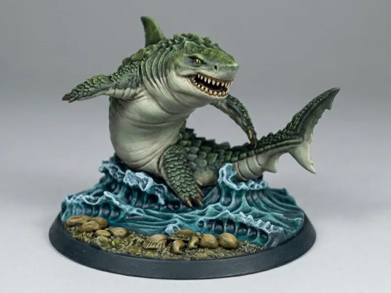 Sharkodile - DnD Mini (50mm)