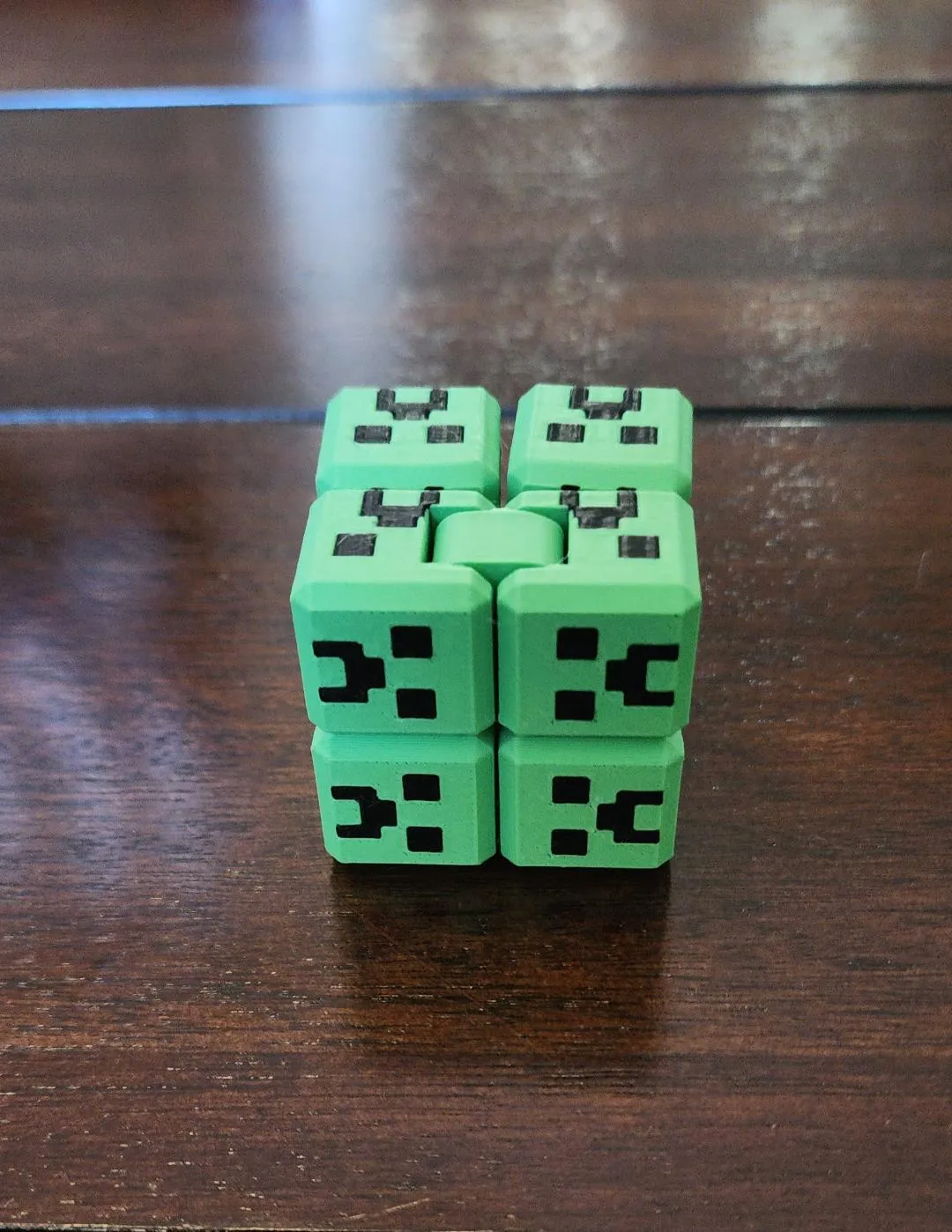 Minecraft Creeper Fidget Cube view 2