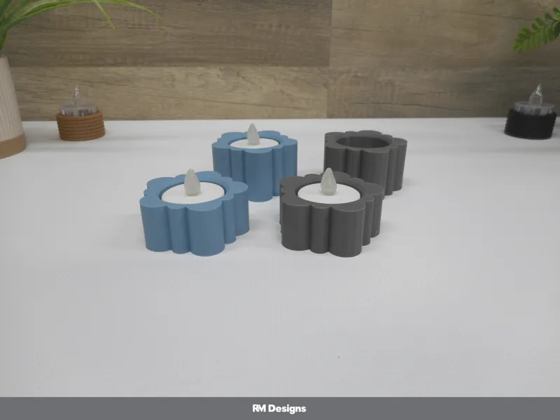 Tea Light Holders Design 2 v1
